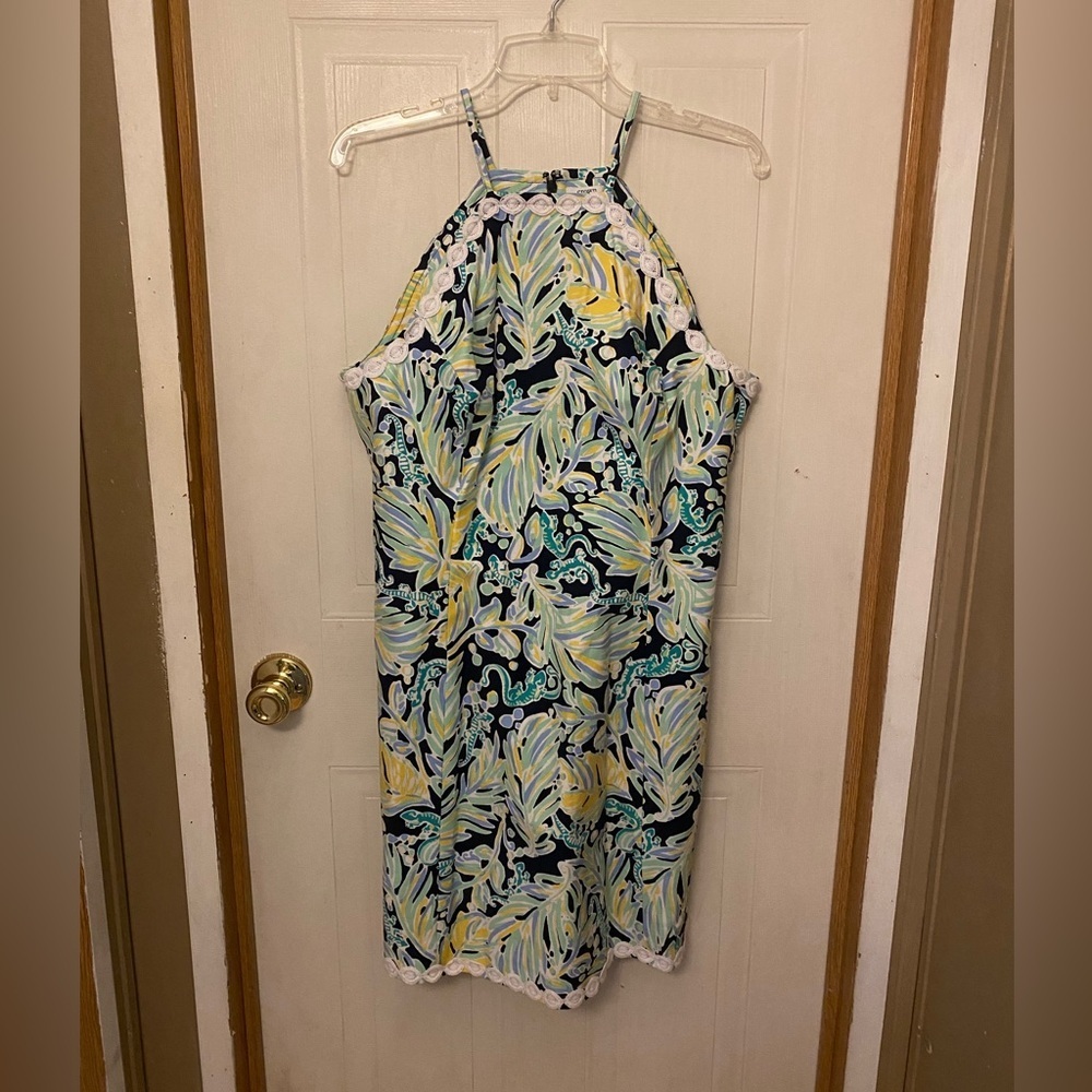 crown & ivy Cayo Coco Halter Dress